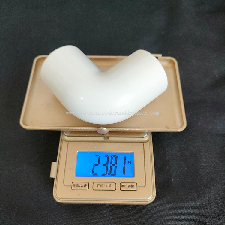 Drenaje de alta calidad y suministro de agua, accesorio de PVC hidropónico de plástico, codo ips de 4mm, tubería de plástico LML72