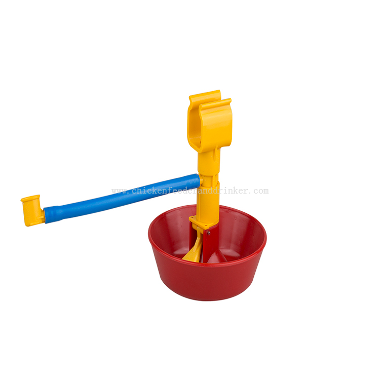 Vaso de goteo automático para aves de corral, pollos y pollos de engorde, uso para sistema y línea de LM-108 de agua potable para aves de corral y gallineros