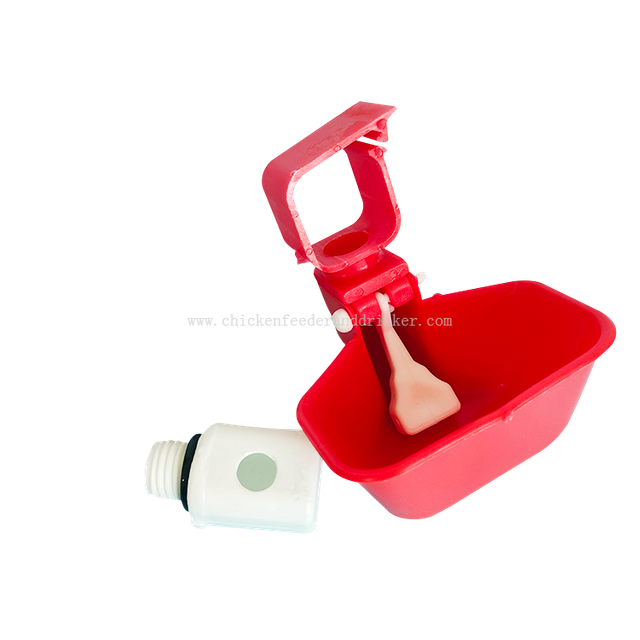 Bebedero por goteo para pezón lubricante de agua de plástico, equipo para granja avícola, LM-85