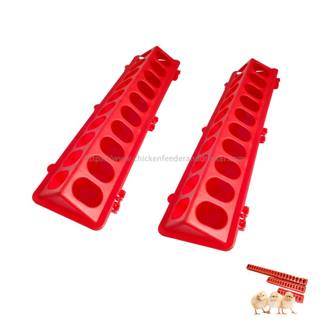  Comederos automáticos para aves de corral, color rojo, para palomas, caja de alimentación para pájaros, LMB-02