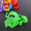 Anillos ajustables para patas de pollo, anillos de tobillo de pollo con clip multicolor, anillos para patas de pollo para aves de corral, patos, pollitos, palomas de Guinea, ganso, aves de juego LMA-09
