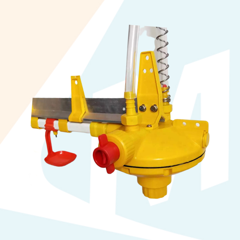 Regulador de presión lubricante con kit final para sistema de bebedero para pollos LML-23