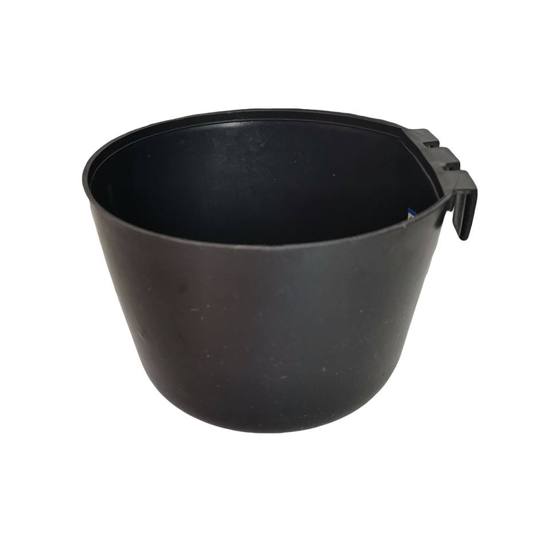 Bebedero y comedero para pollos, cubo redondo de plástico para comedero de pollos, granja de pollos, jaula para pavos, alimentación al aire libre LMB-14-15