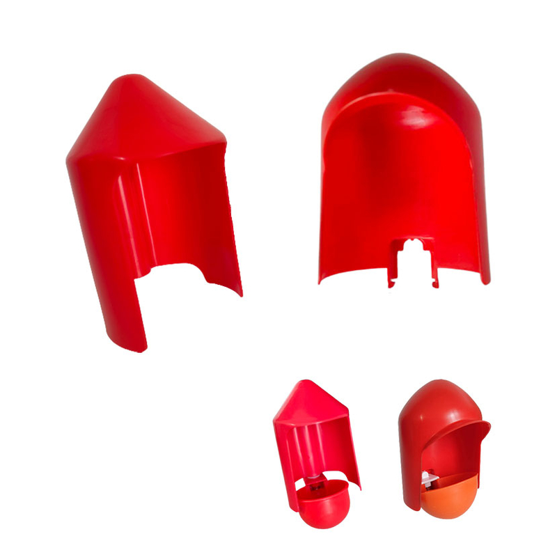 Kits de comedero automático para aves de corral con tapa, bebedero para pollos a prueba de lluvia, adecuado para cualquier contenedor, LMA-32 LMA-38