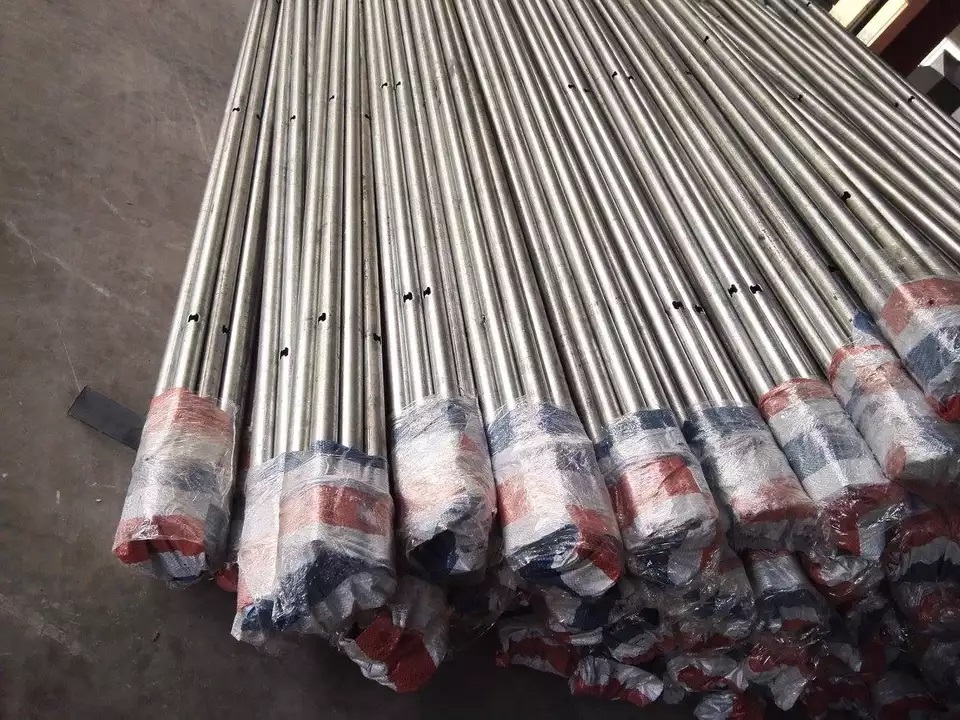 Tubo de alimentación de pollo SS para granja avícola, tubo de alimentación galvanizado por inmersión para sistema de alimentación de pollo LML-37