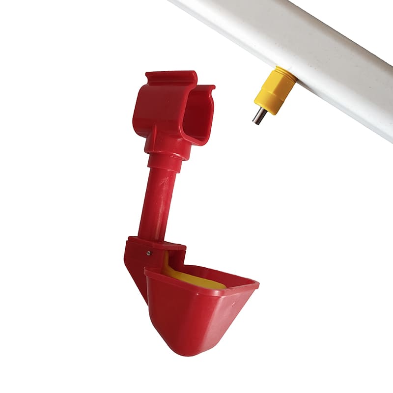 Alimentador automático de pollos, equipo de avicultura, bebedero, taza de agua potable LM-40