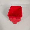 Alimentador de aves de corral de plástico, taza de alimentación de alimentos para aves de corral, palomas, loros, periquitos, jaula LMB-22