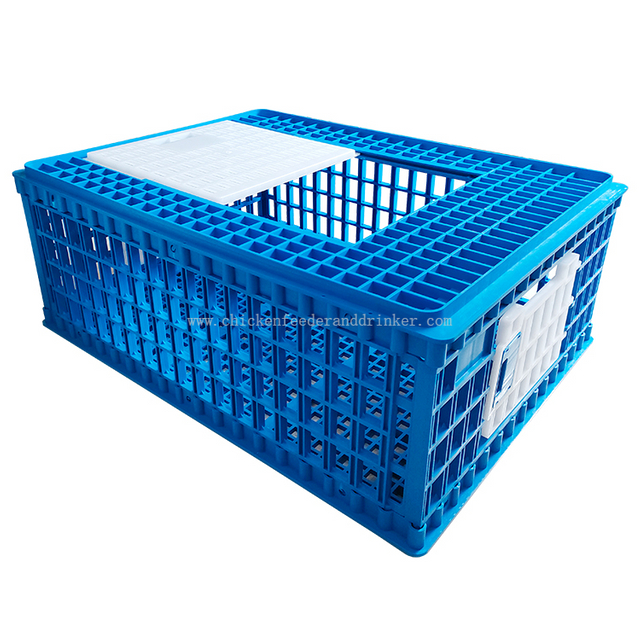 Jaula de transporte para pollos, cajas de transporte para granjas avícolas, jaula de transporte de plástico para pollos de engorde, caja de transferencia para pollos adultos, LM-96
