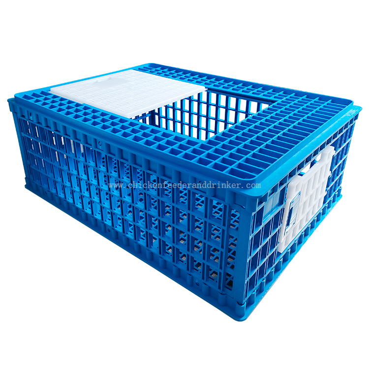 Jaula de transporte para pollos, cajas de transporte para granjas avícolas, jaula de transporte de plástico para pollos de engorde, caja de transferencia para pollos adultos, LM-96