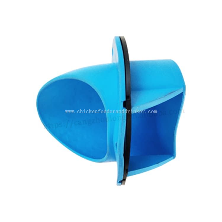 Alimentador de pollos Diy, puertos a prueba de lluvia, alimentador de patos y aves de corral, Kit de alimentación automática, fácil uso para cubos, contenedores, comederos, LM-128