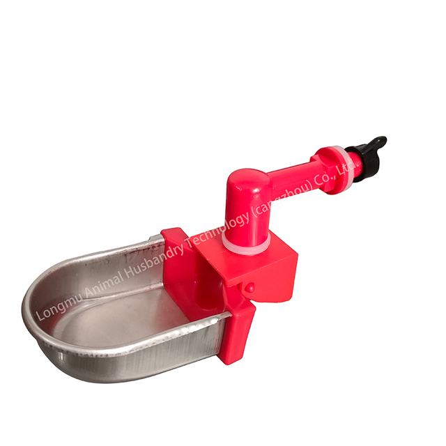 Equipos automáticos para aves de corral KIT de bebederos para animales pequeños/mascotas/conejitos/hurones/pollos/hámster/cobayas Vaso metálico para beber roedores LM-120