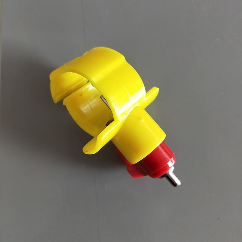 Bebedero automático, alimentador y bebederos para aves de corral, bebederos con tetina para pollos, agua potable para gallineros, LM-46