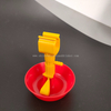 Vaso de goteo automático para aves de corral, pollos y pollos de engorde, uso para sistema y línea de LM-108 de agua potable para aves de corral y gallineros