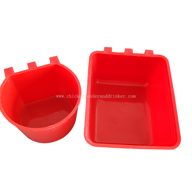 Bebedero para aves de corral, comedero para pollos, taza de alimentación para palomas, tolva de semillas de plástico para pájaros LMB-11