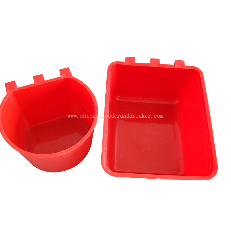 Bebedero para aves de corral, comedero para pollos, taza de alimentación para palomas, tolva de semillas de plástico para pájaros LMB-11