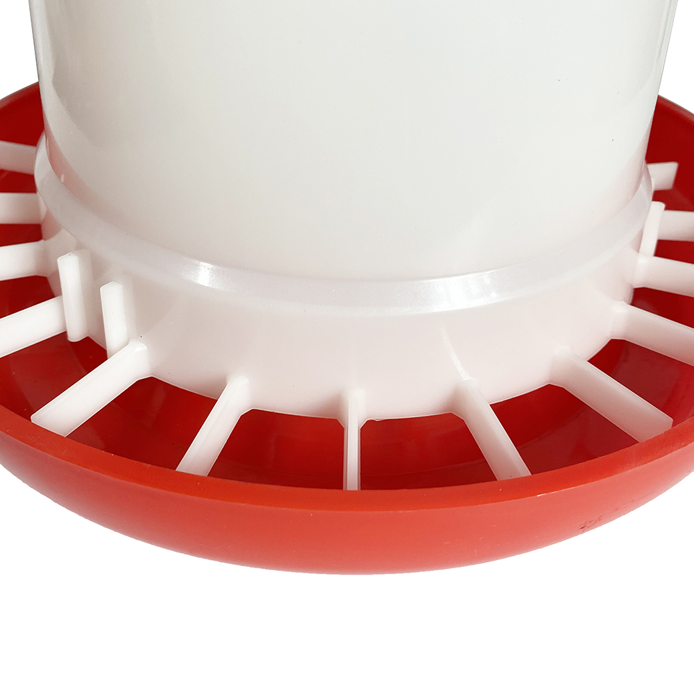 Bebedero para pollos con asa de 4L y 8L, cubo de agua con patas, 3kg, 5kg, 8kg, cubo para alimentación de aves de corral, dispositivos de alimentación automática para gallinero, bebedero y alimentador para pollos
