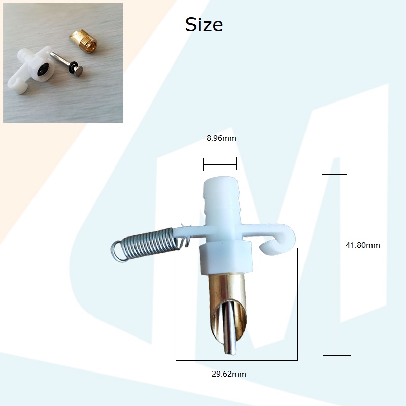 Equipo para aves de corral, bebederos automáticos para conejos, bebederos con tetina para conejos, para beber animales roedores, LMR-03