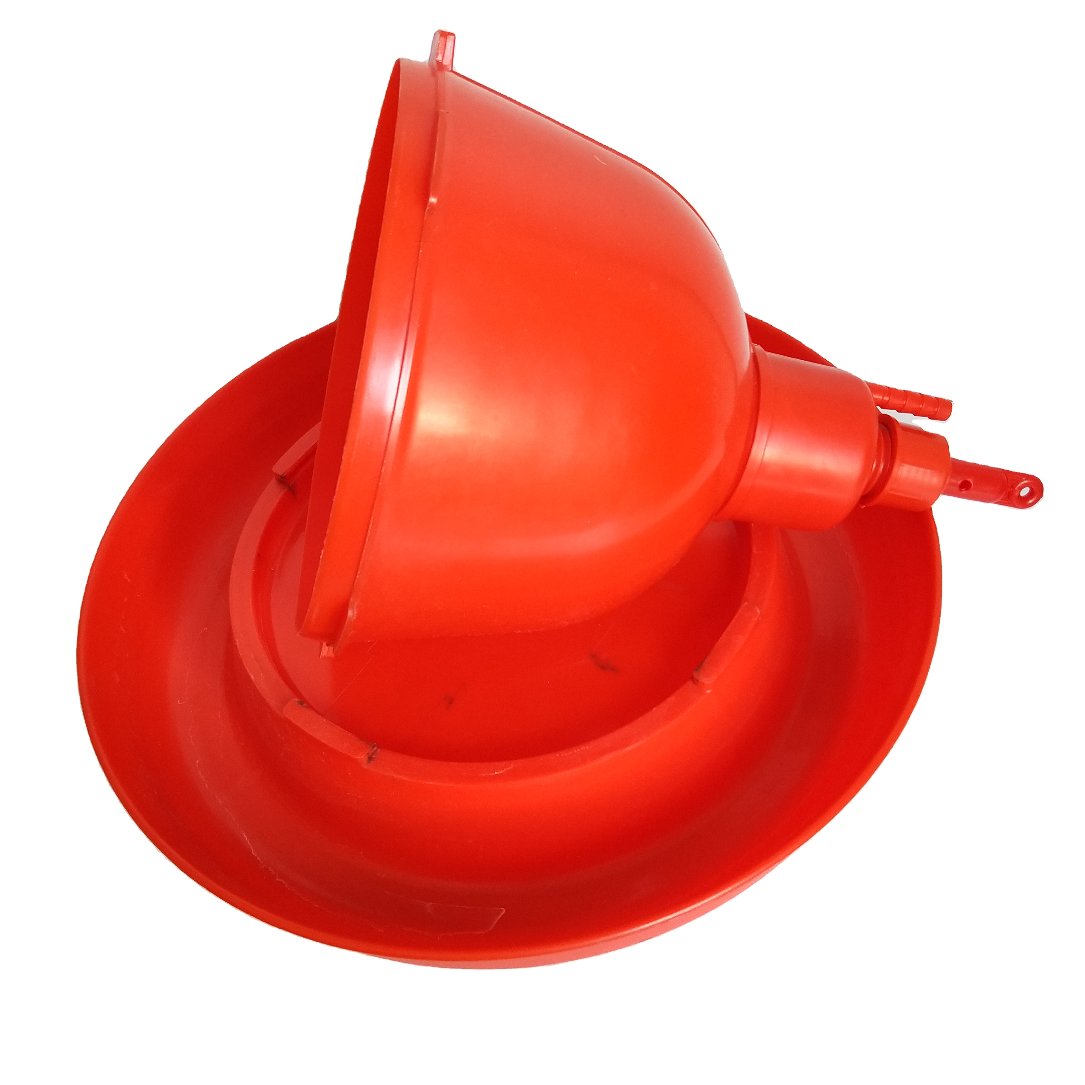 Bebedero automático de agua de campana, bebedero para pollos Plasson para pollos de engorde, equipo de cría de aves de corral, LM-69