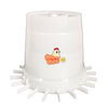 Bebederos para pollos colgantes de 4L y 8L con patas, plástico, 3kg, 5kg, 8kg, comedero para aves de corral, gallinero, dispositivos automáticos de alimentación y bebida