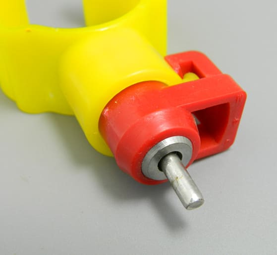 Bebedero automático, alimentador y bebederos para aves de corral, bebederos con tetina para pollos, agua potable para gallineros, LM-46