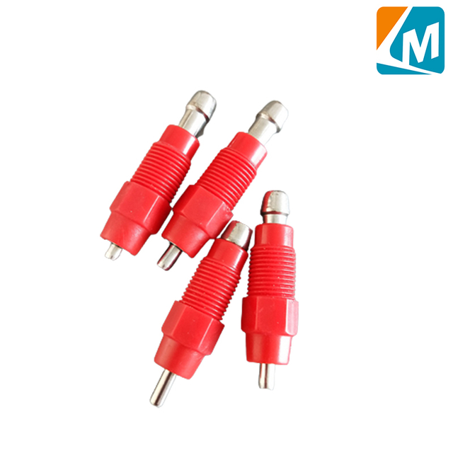 Bebederos de pollo con tetina de 360 ​​grados de acero inoxidable para granja avícola de capa de cría de pollos de engorde para LM-09 de línea de bebida para pollos