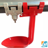 Bebederos para aves de corral Plasson Bebederos con tetina para pollos para sistema de bebedero para gallineros LM-27