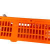  Jaula de transporte de aves de corral de plástico de alta calidad, caja de transporte de pollos vivos para patos, pollos, palomas, LMC-03