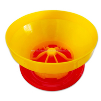 Alimentador automático de aves de corral Turbo de 6kg, cubo Manual, comederos de pollo, barril para sistema de línea de alimentación de pollos de patio trasero