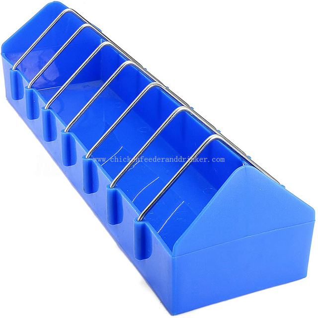 Comederos múltiples para aves de corral, canal de almacenamiento con ranura de plástico para animales, pájaros, dispensador de alimentos, plato de alimentación, contenedor, suministros para palomas, LMB-23