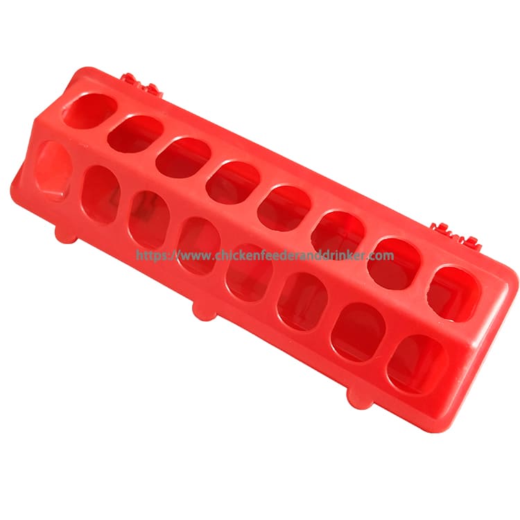  Comederos automáticos para aves de corral, color rojo, para palomas, caja de alimentación para pájaros, LMB-02