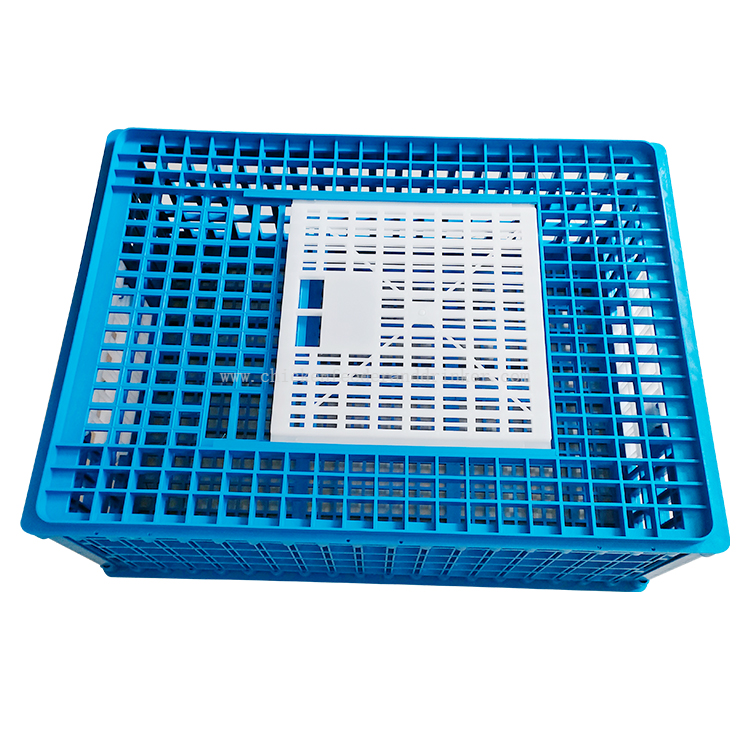 Jaula de transporte para pollos, cajas de transporte para granjas avícolas, jaula de transporte de plástico para pollos de engorde, caja de transferencia para pollos adultos, LM-96