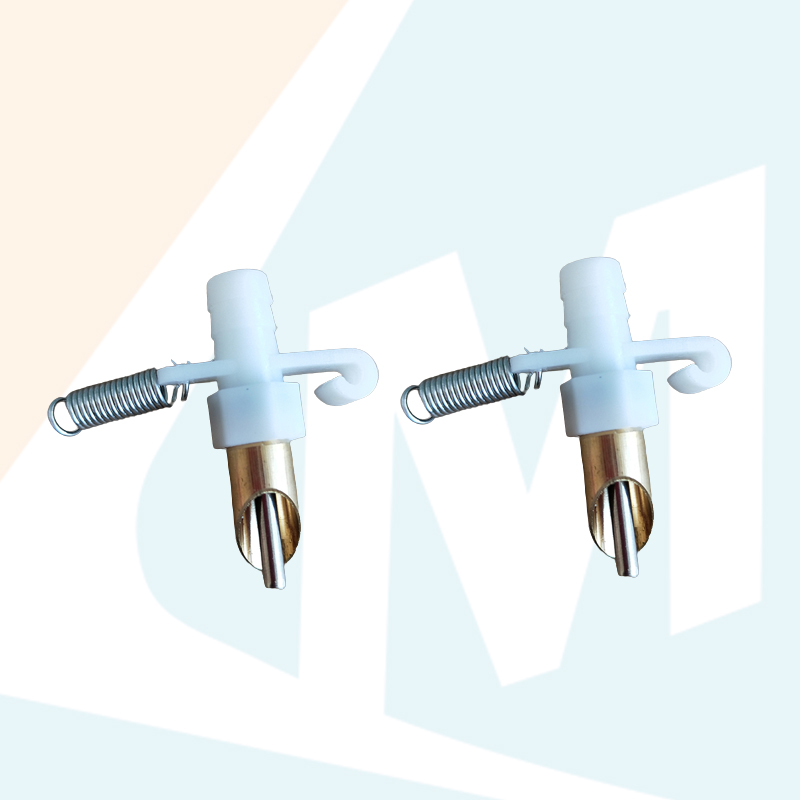 Equipo para aves de corral, bebederos automáticos para conejos, bebederos con tetina para conejos, para beber animales roedores, LMR-03