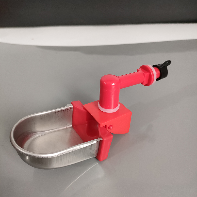 Equipos automáticos para aves de corral KIT de bebederos para animales pequeños/mascotas/conejitos/hurones/pollos/hámster/cobayas Vaso metálico para beber roedores LM-120