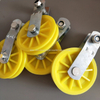  Polea para línea de bebedero automático para aves de corral, sistema de línea de alimentador de pollos LML-15
