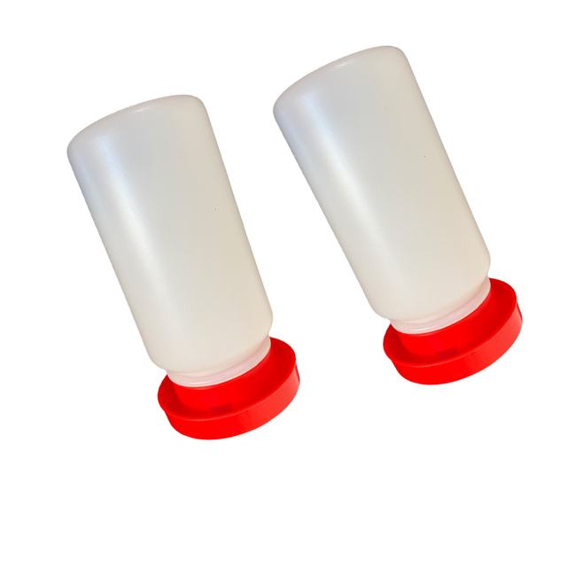 Bebederos para pollos de 1L, bebedero de agua automático para granja avícola, cubo, bebedero para pollos LM-94