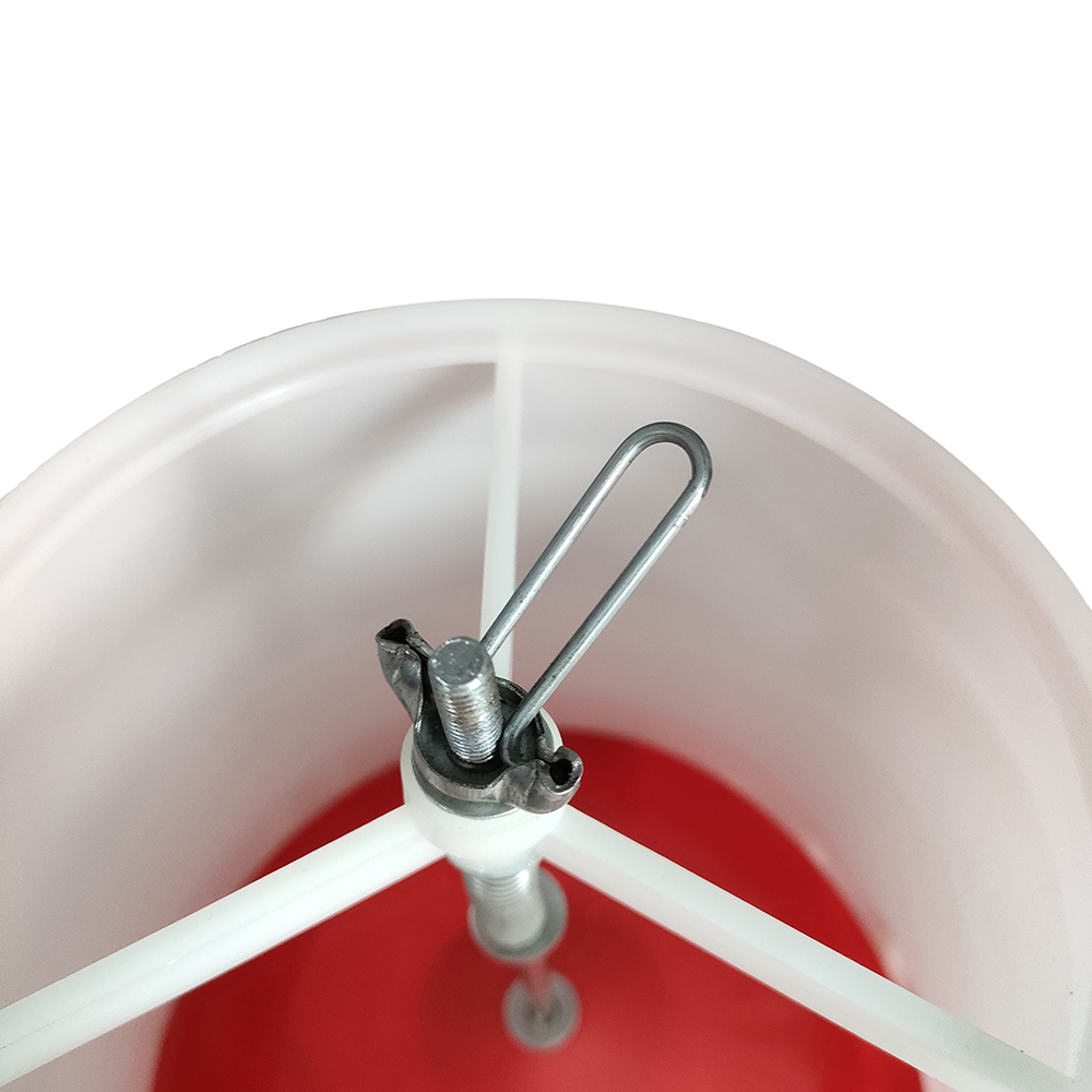 Bebederos para pollos colgantes de 4L y 8L con patas, plástico, 3kg, 5kg, 8kg, comedero para aves de corral, gallinero, dispositivos automáticos de alimentación y bebida