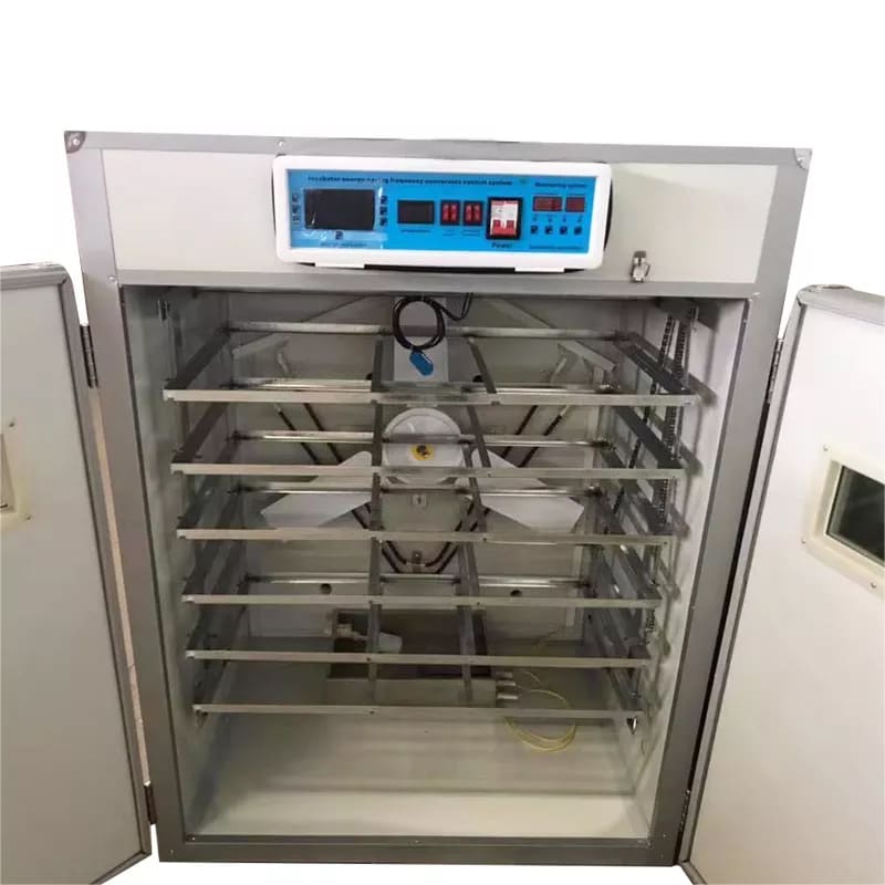 Incubadora de huevos de aves de corral, máquina automática de incubación de pollos, 528 huevos grandes 1056