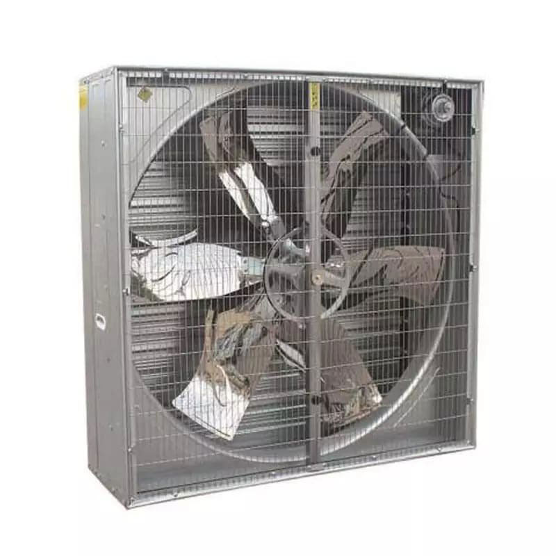 Extractor de ventilación industrial montado en la pared grande de fábrica 48 pulgadas 50 pulgadas 60 pulgadas para aves de corral, casa de cerdos