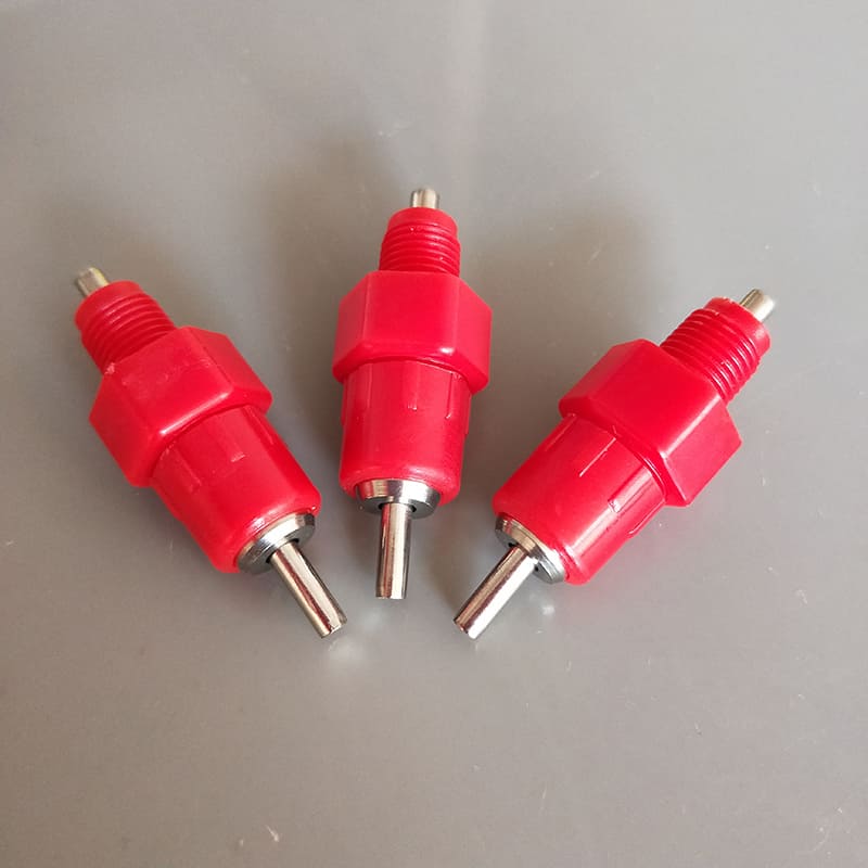 Bebedero automático para aves de corral, tetinas para bebedero de pollos, sistema de bebedero para gallinero, LM-21