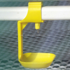 Bebedero automático de tetina para granja avícola con vasos de goteo para pollos LM-65