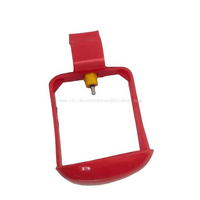Vasos lubricantes de dos brazos con bebederos de tetina, línea de bebida para aves de corral y sistema de línea de alimentación LM-62