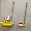 Kit de regulador y extremo para aves de corral, molde de pastor grande para granja de pollos moderna, sistema automático de línea de bebedero para aves de corral, LMC-19 -20