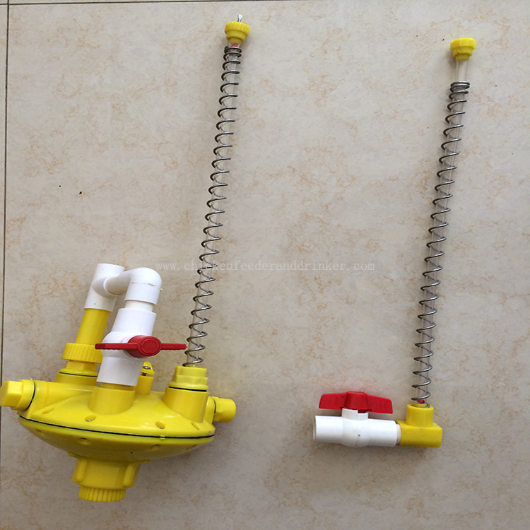 Kit de regulador y extremo para aves de corral, molde de pastor grande para granja de pollos moderna, sistema automático de línea de bebedero para aves de corral, LMC-19 -20