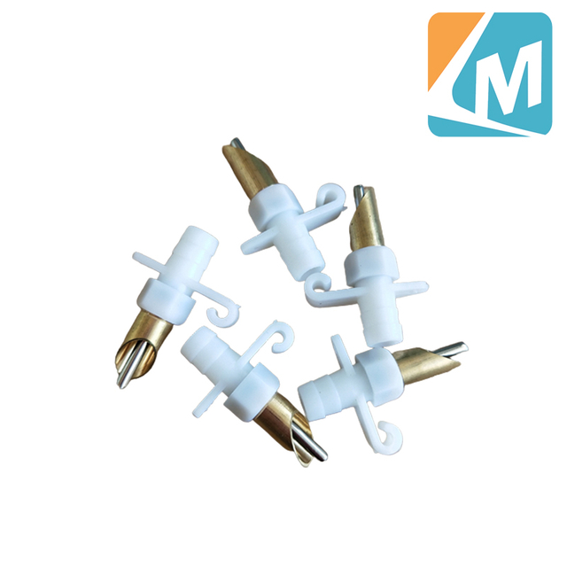 Equipo para aves de corral, bebederos automáticos para conejos, bebederos con tetina para conejos, para beber animales roedores, LMR-03