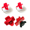 Bebedero con tetina para pollo de montaje lateral horizontal Tetinas de agua para aves de corral con tuerca arandela y vaso para bebedero Bebedero automático para granjas avícolas Bebedero para pollos LM-134/LM-31