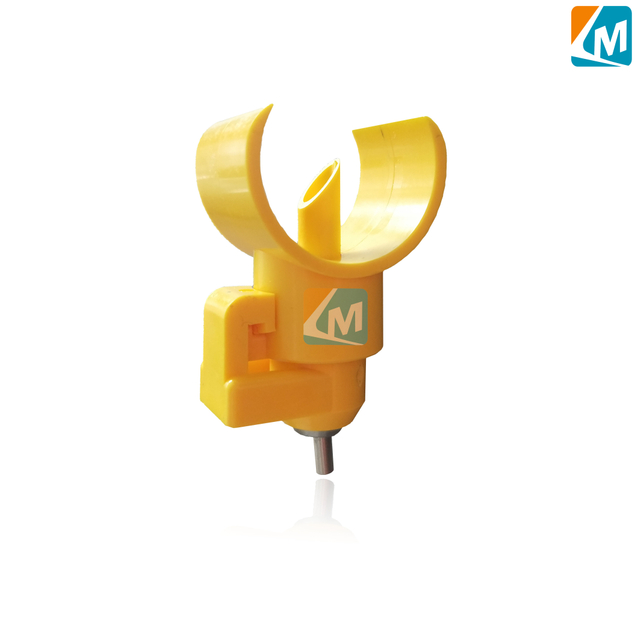 Bebederos automáticos para aves de corral, bebedero con tetina para pollos Valco para línea de consumición de capas de pollos de engorde LM-18