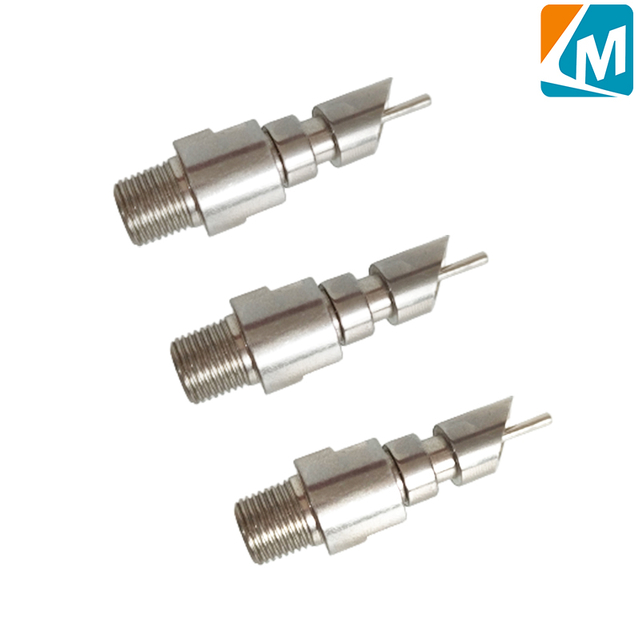Bebederos automáticos para granjas, tetinas para roedores, bebederos con tetina para conejos SS 304 para bebederos para animales LMR-15