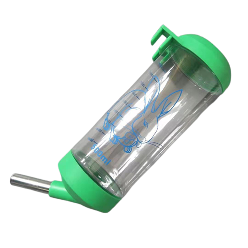 Botella de agua para mascotas, botella para beber agua colgante para conejos, sin goteo, fuente pequeña para mascotas, alimentador de agua automático, sistema de riego para conejos LMR-21