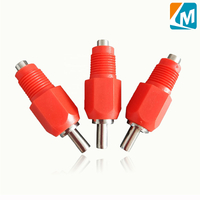 Equipos para aves de corral, bebederos con tetina para pollos, tetina para sistema de riego, bebederos para aves de corral LM-14