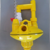 Kit de regulador y extremo para aves de corral, molde de pastor grande para granja de pollos moderna, sistema automático de línea de bebedero para aves de corral, LMC-19 -20
